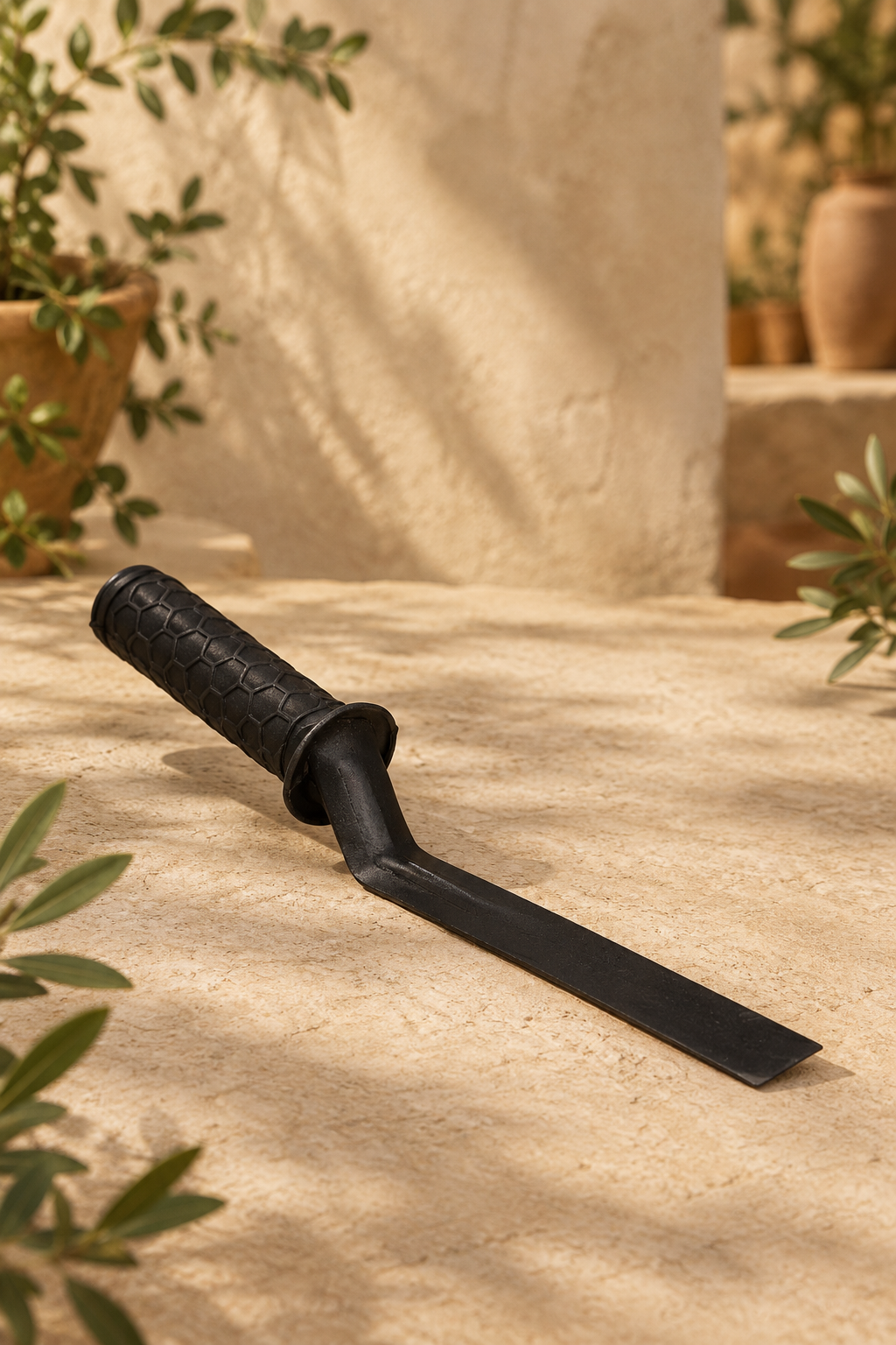 Hand Weeder & Garden Scraper with Ergonomic Grip