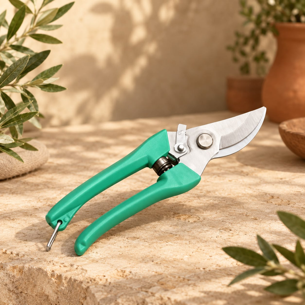 Mint Green Garden Pruning Shears