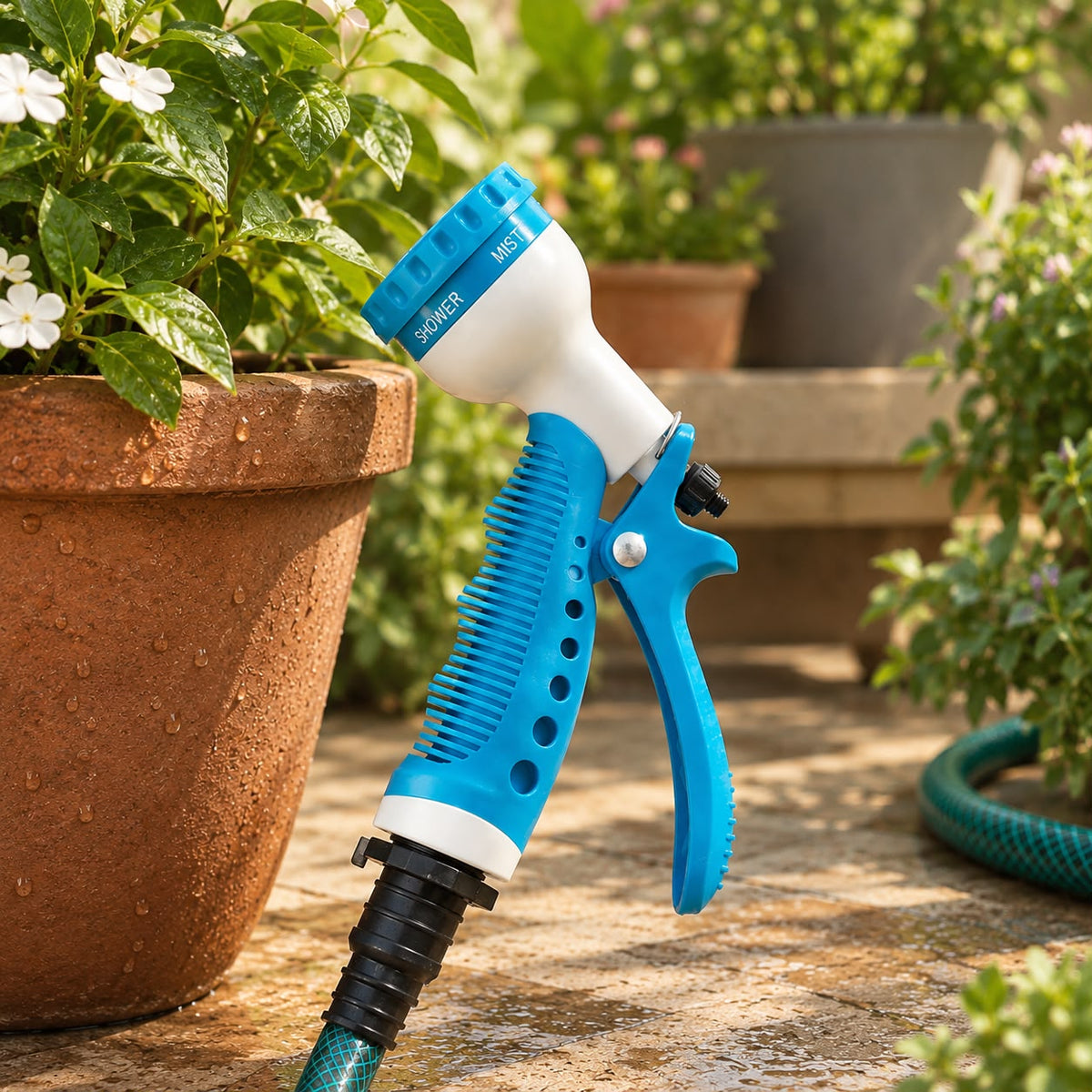 Adjustable Garden Hose Spray Nozzle